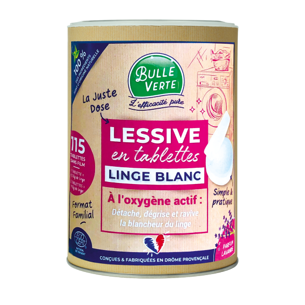 Lessive linge blanc en tablette - 1
