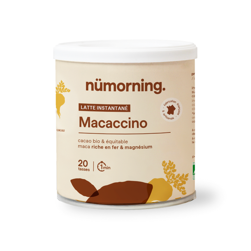 Macaccino bio (cacao équitable et maca) - 1