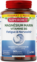 Magnésium marin et vitamine b6 90 comprimés - 1