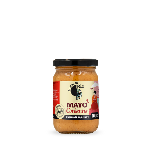 Mayonnaise coréenne bio (paprika fumé et sauce soja ketjap) - 1
