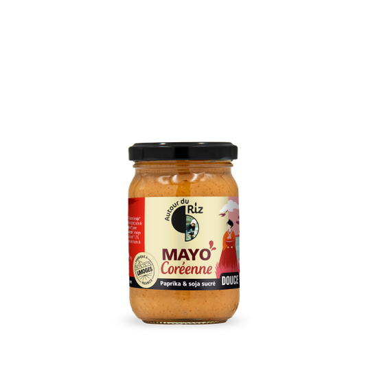 Mayonnaise coréenne bio (paprika fumé et sauce soja ketjap) - 1