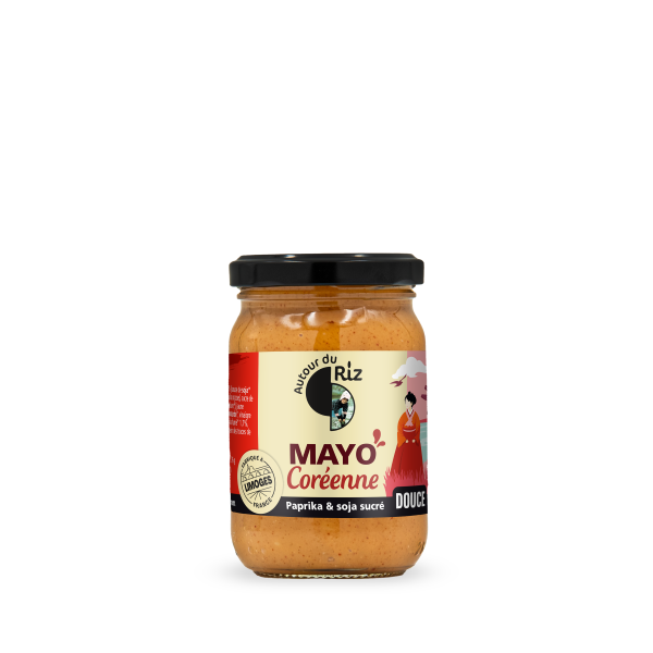 Mayonnaise coréenne bio (paprika fumé et sauce soja ketjap) - 1