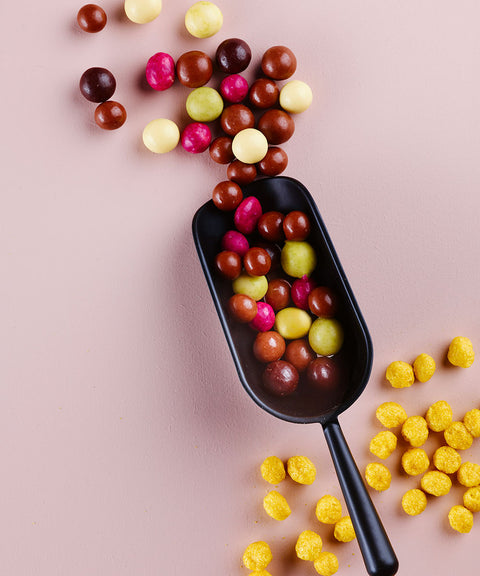 Mélange de billes de maïs enrobées de chocolat bio - 2