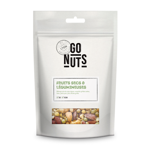Mélange fruits secs & légumineuses bio - 1