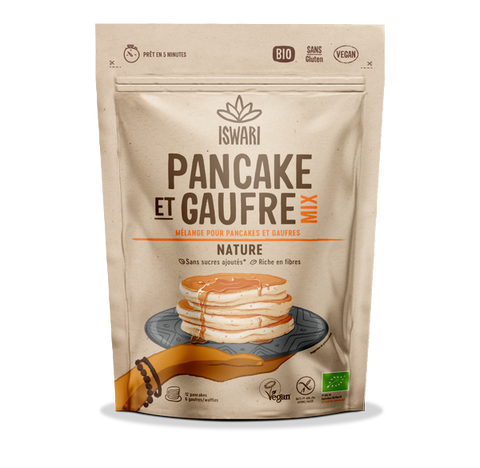 Mélange instantané pour pancake et gaufre nature - 1