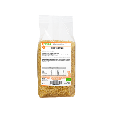 Millet décortiqué bio - 2