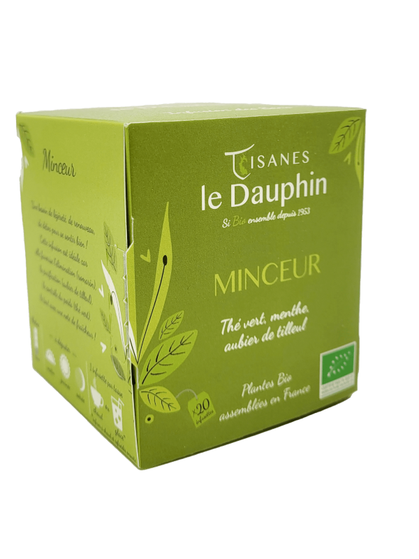 Tisanes Le Dauphin -- Infusion bio minceur - 20 infusettes