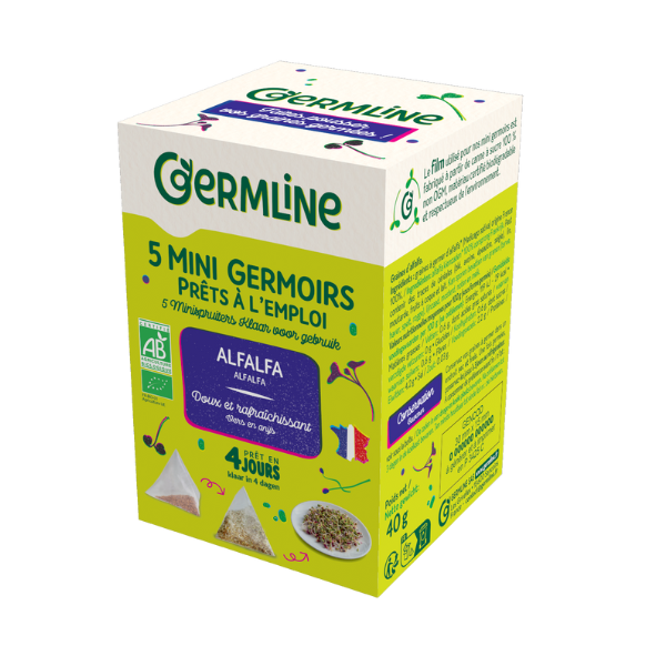 Germline -- Mini germoirs alfalfa bio - 40 g