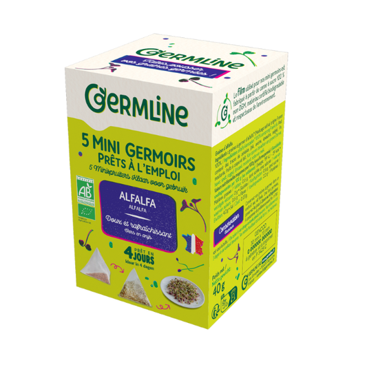Germline -- Mini germoirs alfalfa bio - 40 g
