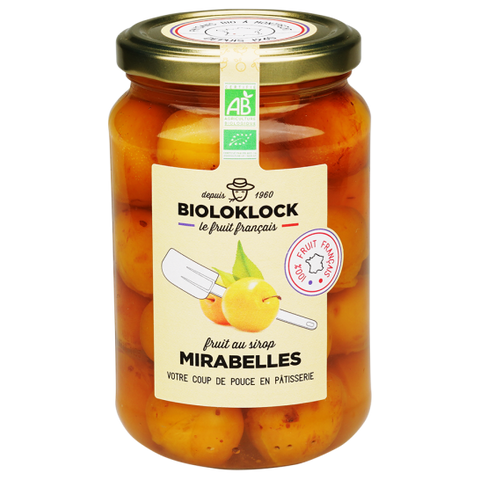 Mirabelles bio au sirop - 1