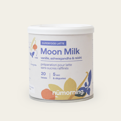 Morning latte Moon Milk bio (vanille ashwagandha reishi) - 1