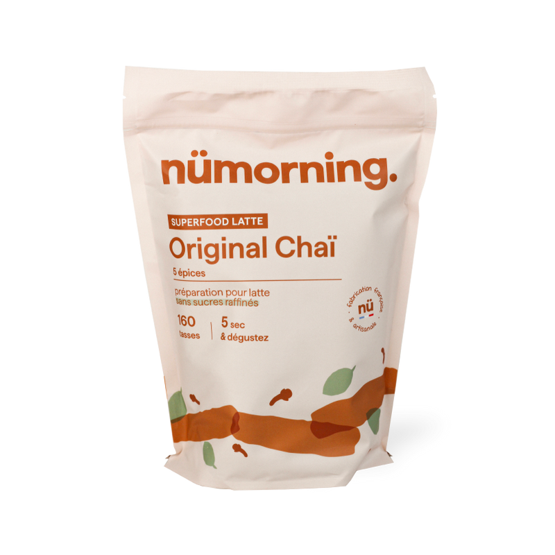 Morning latte Original chaï bio (5 épices et sucre de coco) - 1