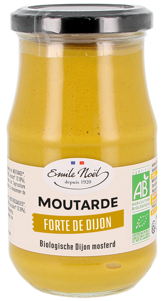 Émile Noël -- Moutarde forte de dijon bio - 200 g