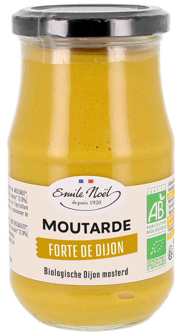 Émile Noël -- Moutarde forte de dijon bio - 200 g