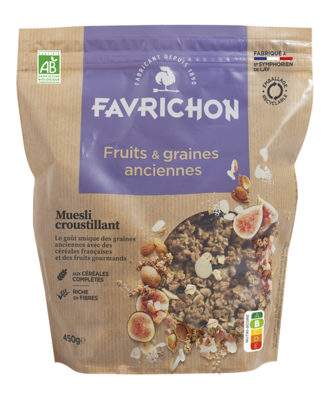 Muesli croustillant fruits & graines anciennes - 1