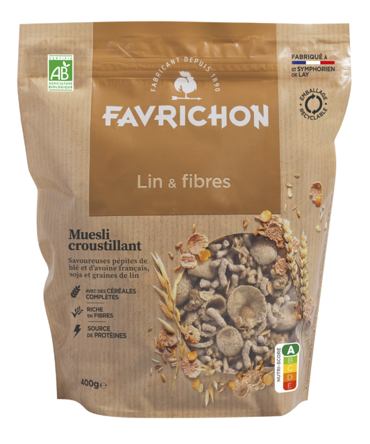 Muesli croustillant lin & fibres - 1