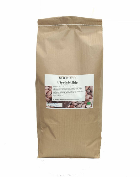 Muesli irrésistible choco noisettes cajou datte bio - 1