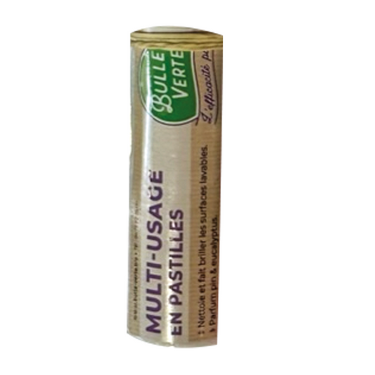 Bulle Verte -- Contre étiquette nettoyant multi-usages en pastilles - x50