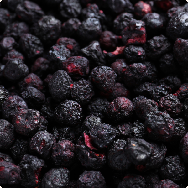Myrtilles entières biologiques lyophilisées - 2