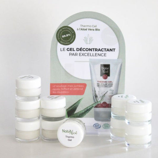 Naturaloé -- Testeurs et stop rayon Thermo gel bio