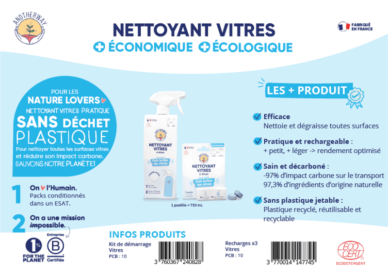 Nettoyant vitres en pastille (kit de démarrage) - 3