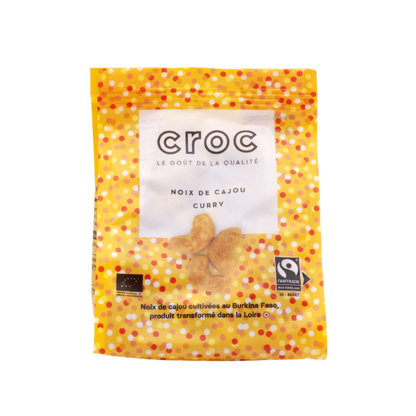 Noix de cajou et curry bio équitable - 1