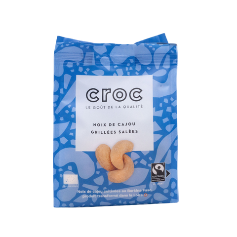 Noix de cajou grillées salées bio équitable - 1