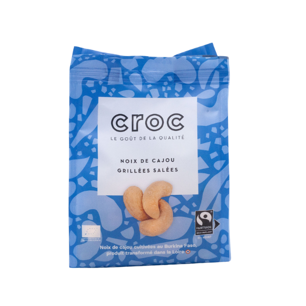 Noix de cajou grillées salées bio équitable - 1