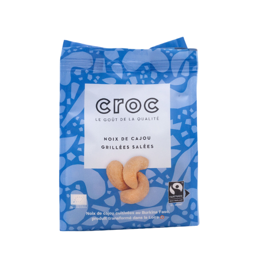 Noix de cajou grillées salées bio équitable - 1