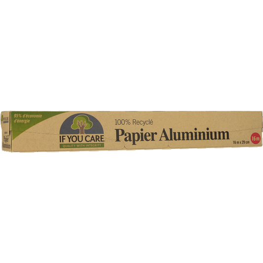 If You Care -- Papier d'aluminium 100 % recyclé - 15,5 m x 30 cm