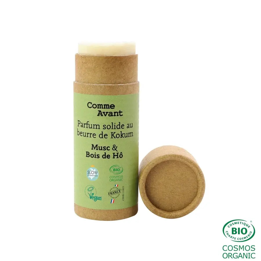 Comme Avant -- Présentoir de 16 parfums solides boisés + 4 produits de présentation offerts (20g)