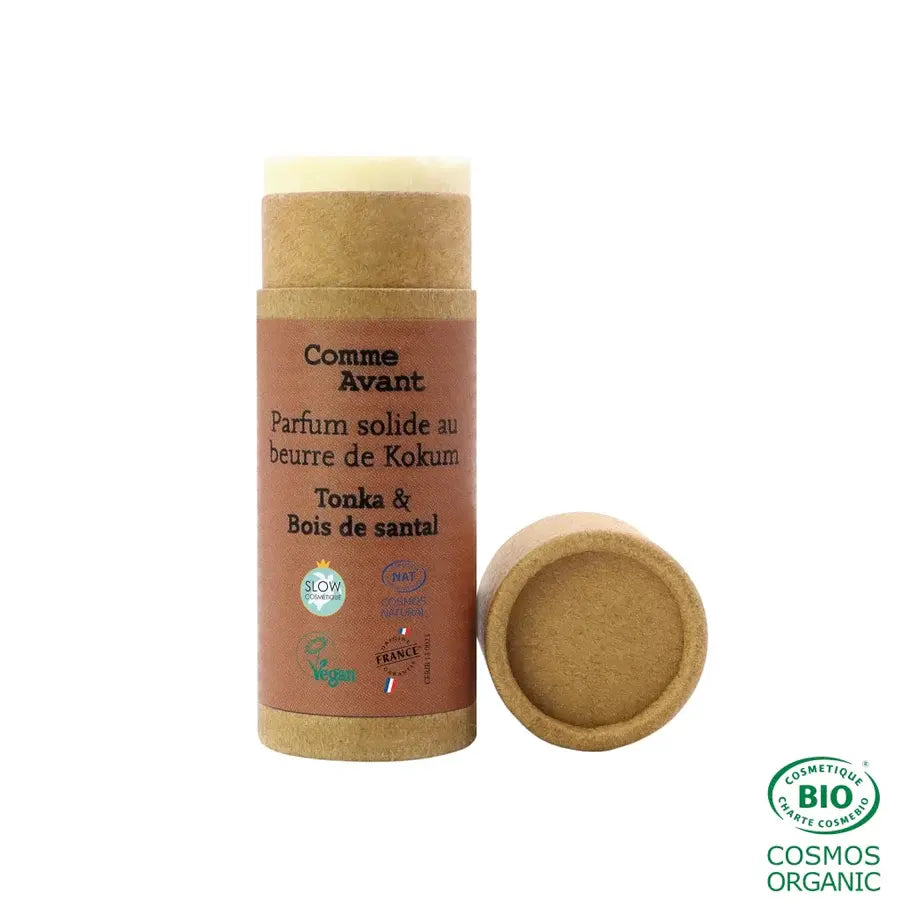 Comme Avant -- Présentoir de 16 parfums solides boisés + 4 produits de présentation offerts (20g)