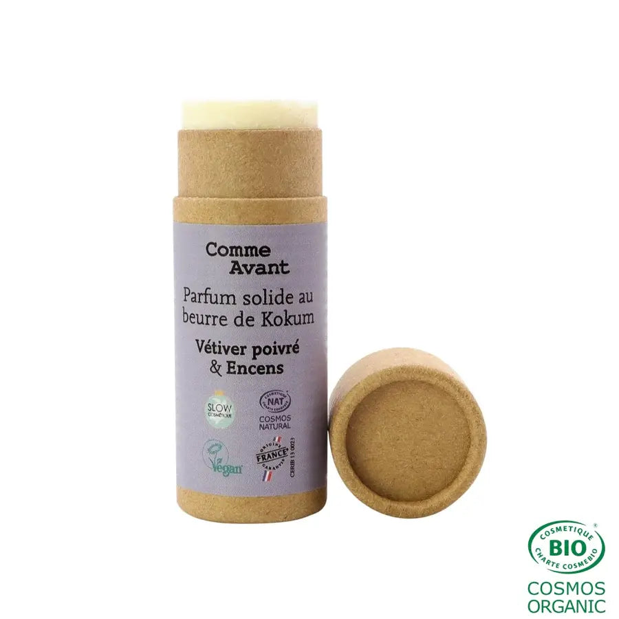 Comme Avant -- Présentoir de 16 parfums solides boisés + 4 produits de présentation offerts (20g)