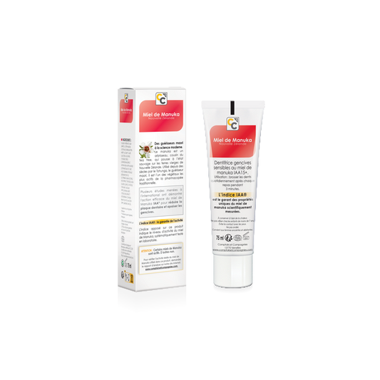 Comptoirs & Compagnies -- Dentifrice gencives sensibles au miel de manuka iaa15+ - 75 ml