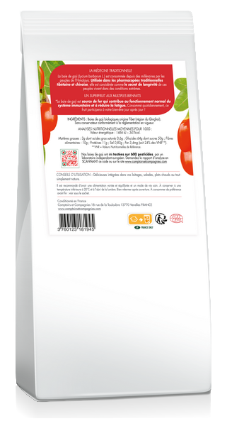 Comptoirs & Compagnies -- Baies de goji (origine Tibet) - 1 kg