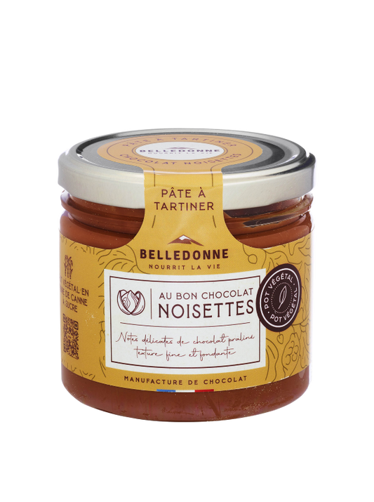 Belledonne -- Pâte à tartiner noisettes bio - 300 g