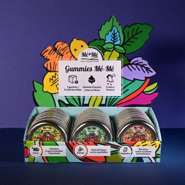 Pack implantation gummies (présentoir et gummies) - 1