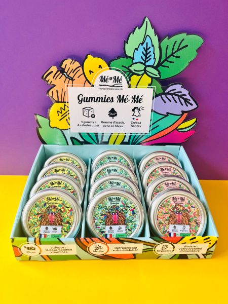 Pack implantation gummies (présentoir et gummies) - 2