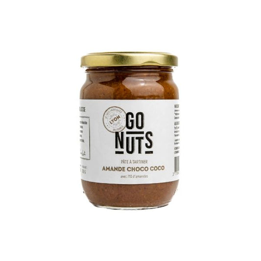 Go Nuts -- Pâte à tartiner amande choco-coco bio - 280 g