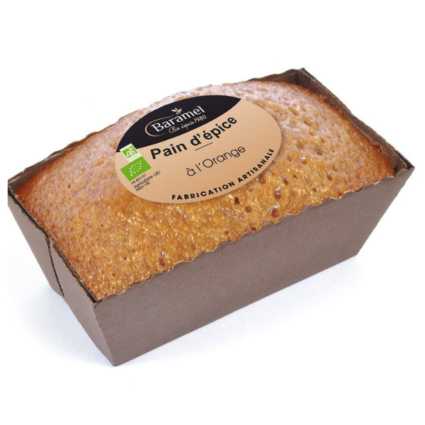Pain d'épice à l'orange bio - 1