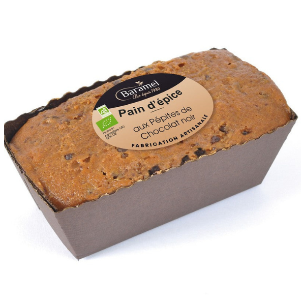 Pain d'épice pépites de chocolat noir 60% equitable bio - 1