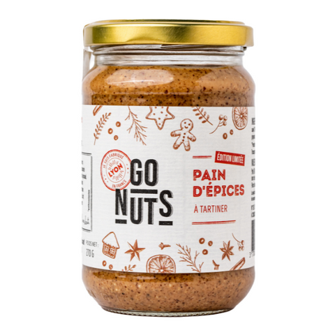 Go Nuts -- Pré-commandes noël pain d'épices à tartiner bio - 270 g