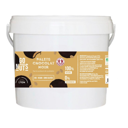 Graines de courge chocolat noir 57% bio - vrac 2 kg – Belledonne bio