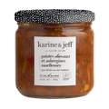 Patates douces et aubergines moelleuses, pois chiche au curry tandoori 340g - 1