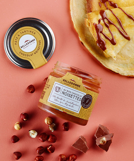 Pâte à tartiner 20% noisettes bio - 2