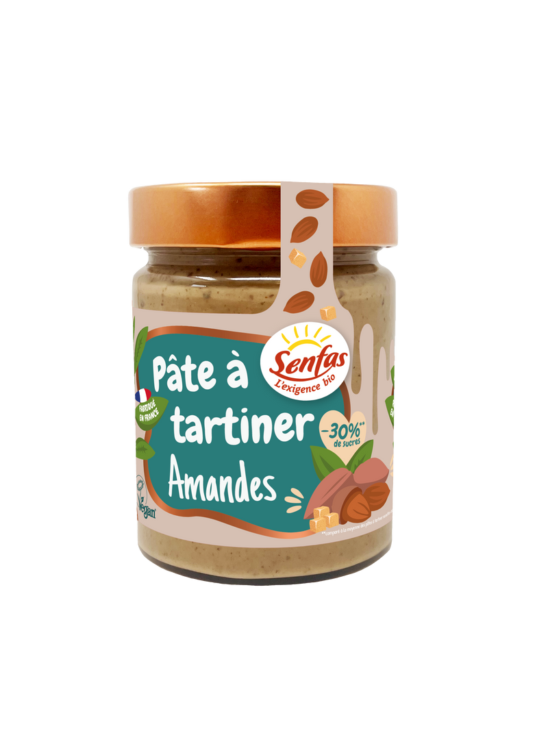 Pâte à tartiner amandes bio - 1