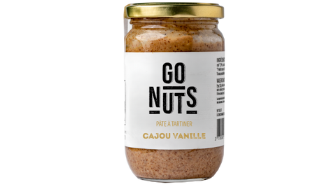 Pâte à tartiner cajou vanille bio - 1