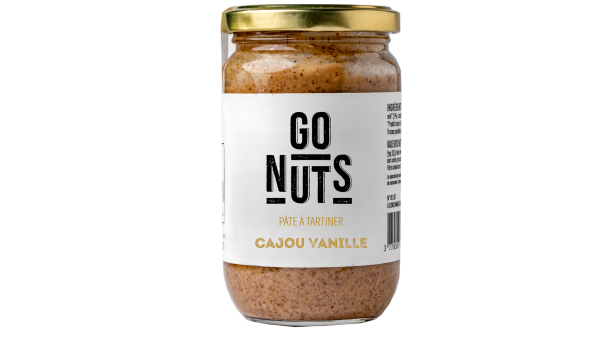 Pâte à tartiner cajou vanille bio - 1