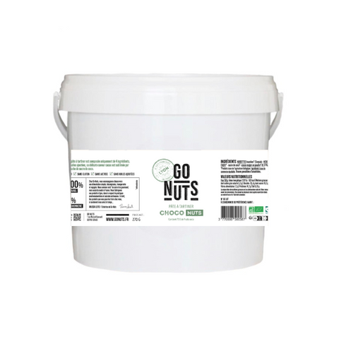 Pâte à tartiner choco nuts bio (75% de fruits secs) - 1