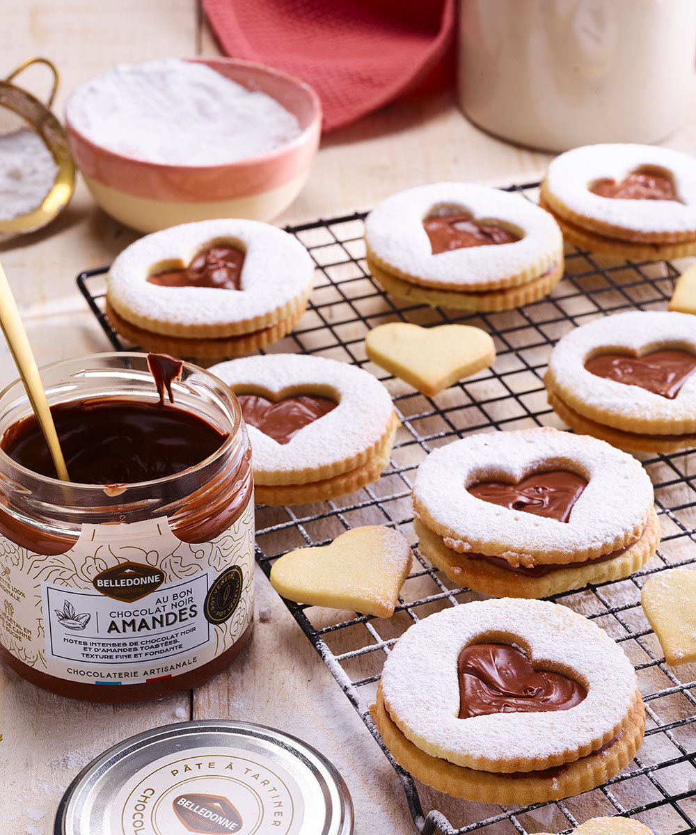 Pâte à tartiner chocolat noir et 29% amandes bio - 3